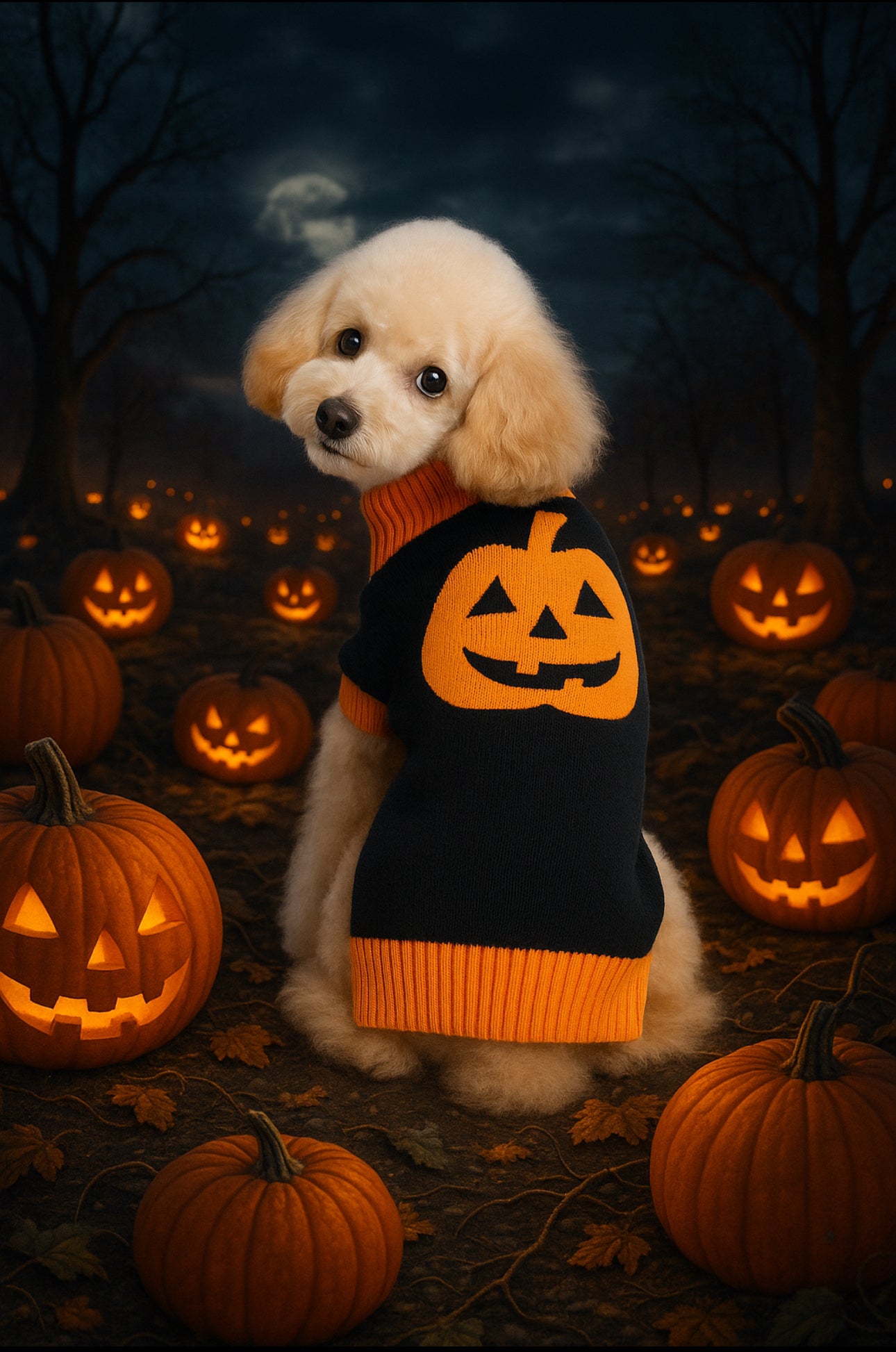 Halloween Dog Sweaters