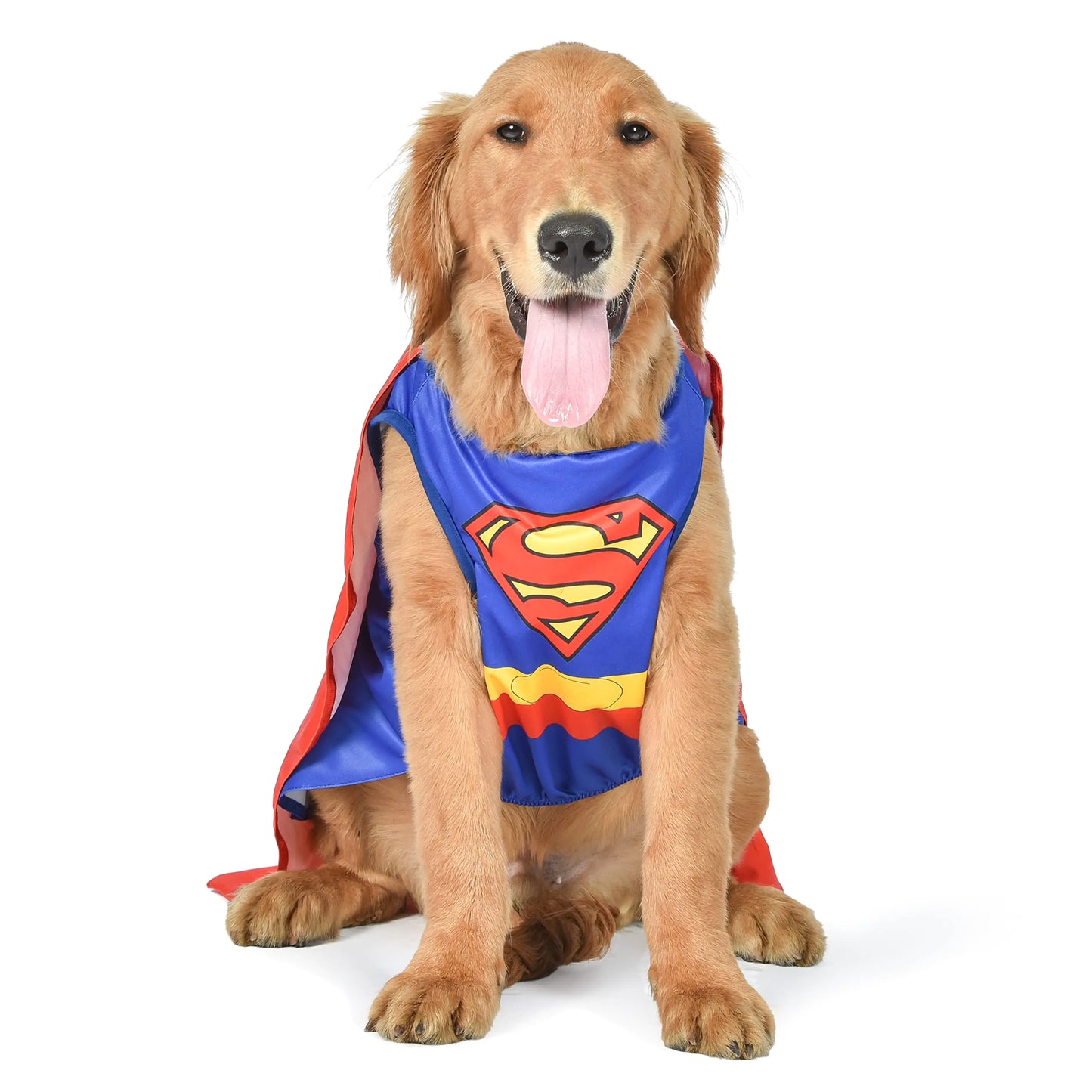 DC Comics Superhero Superman Halloween Dog Costume