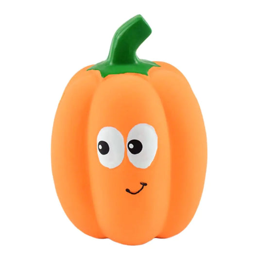 Latex Pumpkin Squeaky Dog Toy