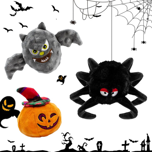 Halloween 3 PCS Dog Teething Toy