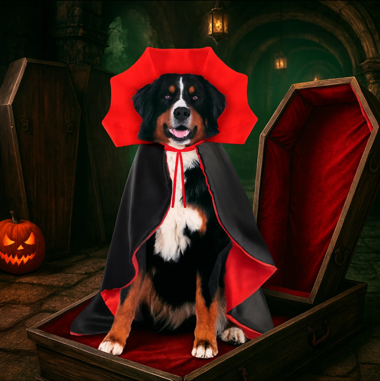 Vampire Cloak Dog Costume